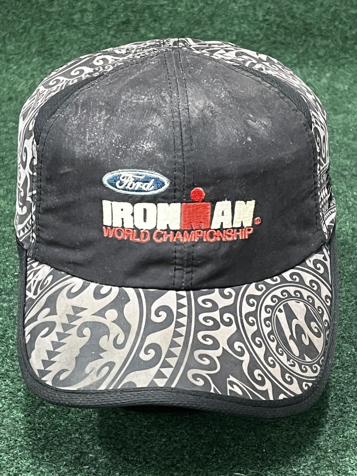 Ford × Vintage Y2K Ford Ironman Triathlon Hawaii Strapback Hat Size ONE SIZE - 1 Thumbnail