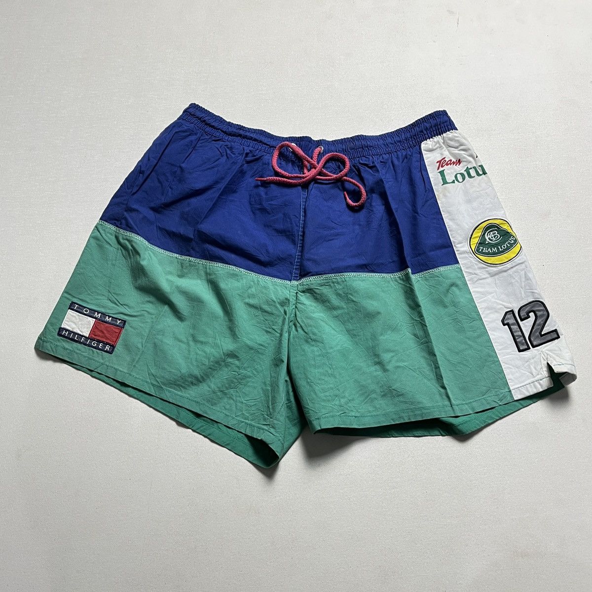 Tommy Hilfiger Vintage tommy hilfiger team lotus short Size US 35 - 1 Thumbnail