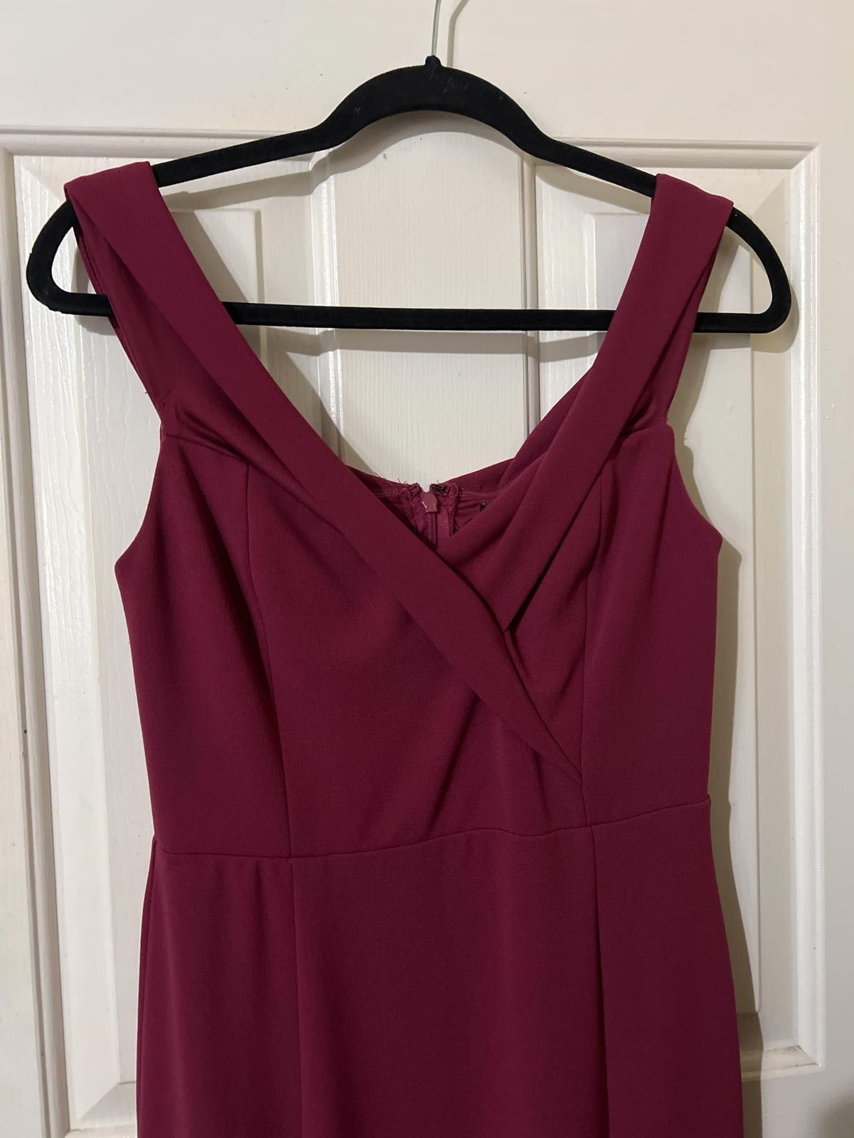 Lulus Lulus Song of love Magenta Dress Side Slit prom bridesmaid M Size M / US 6-8 / IT 42-44 - 3 Thumbnail