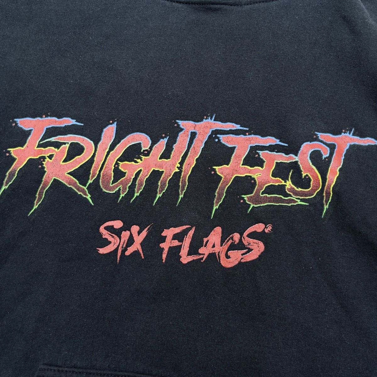 Vintage Vintage SIX FLAGS FRIGHT FEST Hoodie Size US M / EU 48-50 / 2 - 3 Thumbnail