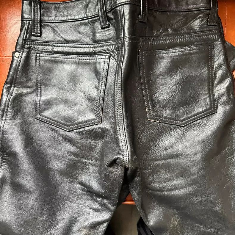 The Real McCoy's The Real McCoys SiseM Leather Pants Size US 30 / EU 46 - 4 Thumbnail