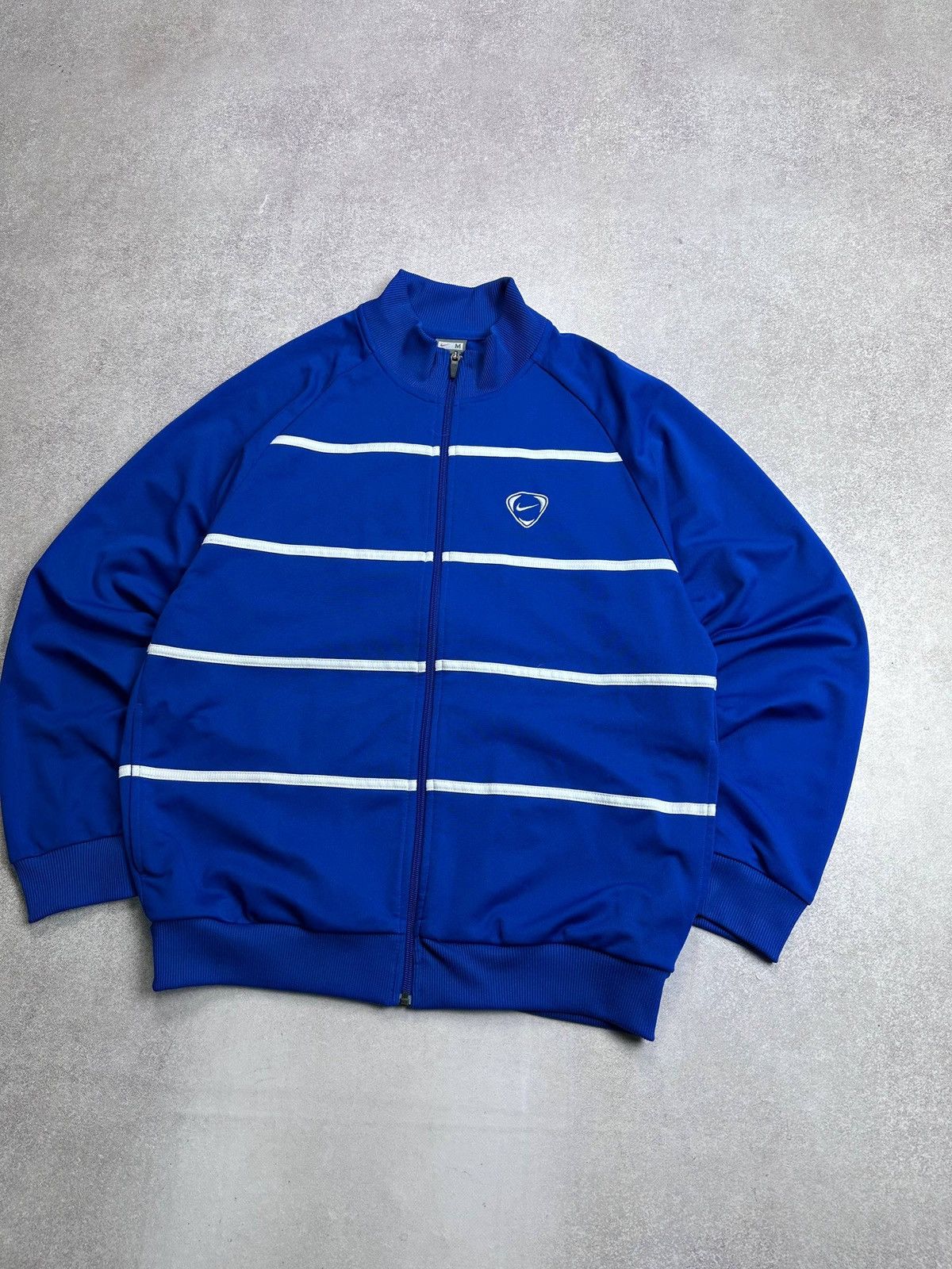 Nike Vintage Nike Swoosh Boxy Zip Track Jacket Rare TN Skepta M Size US M / EU 48-50 / 2 - 2 Thumbnail