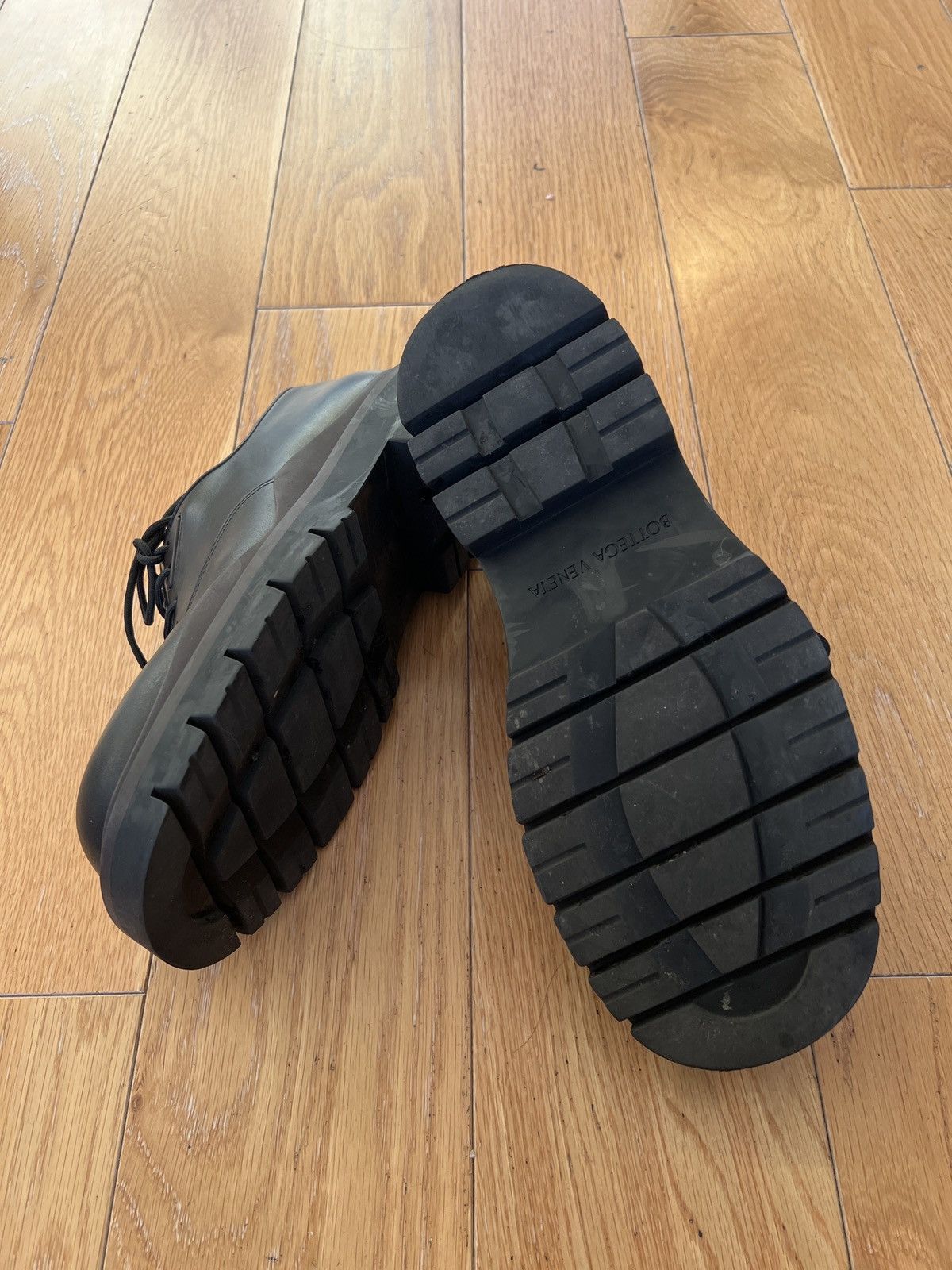 Bottega Veneta Bottega Veneta Square Toe Derby Size US 7 / EU 40 - 4 Thumbnail