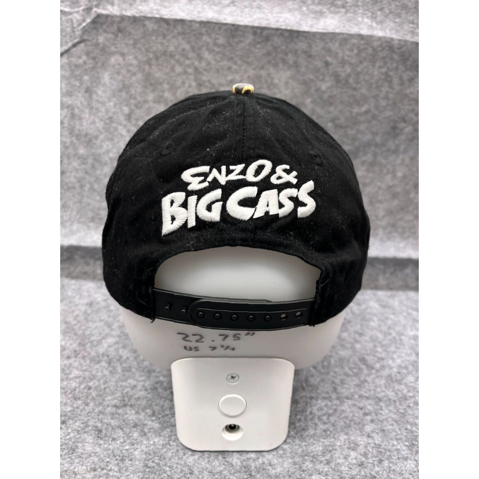 Kenzo VINTAGE SAWFT Enzo & Cass WWE Hat Cap Snap Back Adult OS Black Cotton Poly Leopard Print Size ONE SIZE - 6 Thumbnail