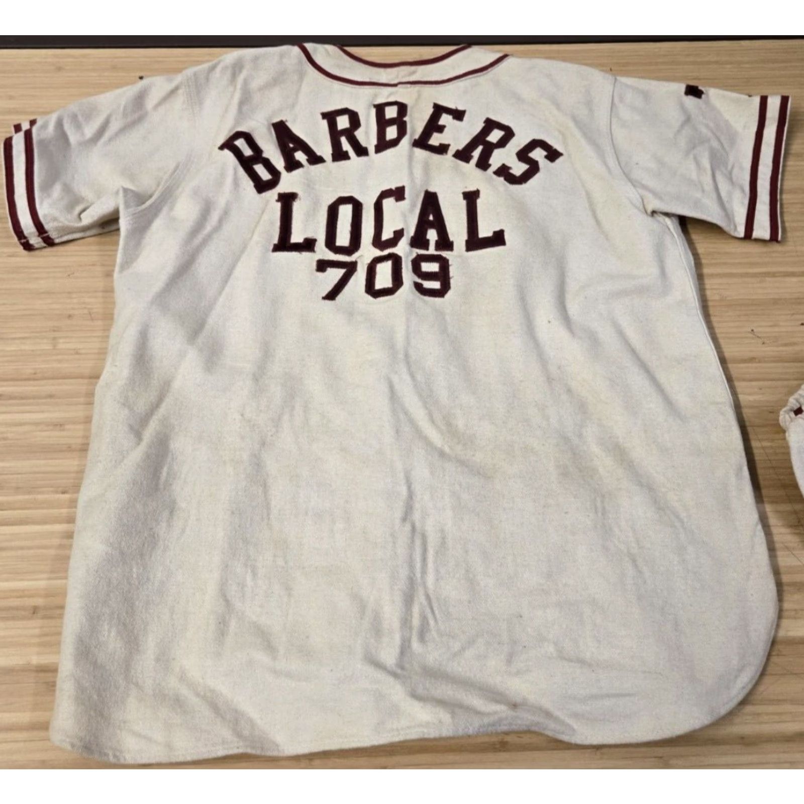 Vintage VINTAGE Fox Baseball Jersey Mens 40 White Red 1940s Personalized Short Sleeve Jersey Mens Size US L / EU 52-54 / 3 - 3 Thumbnail