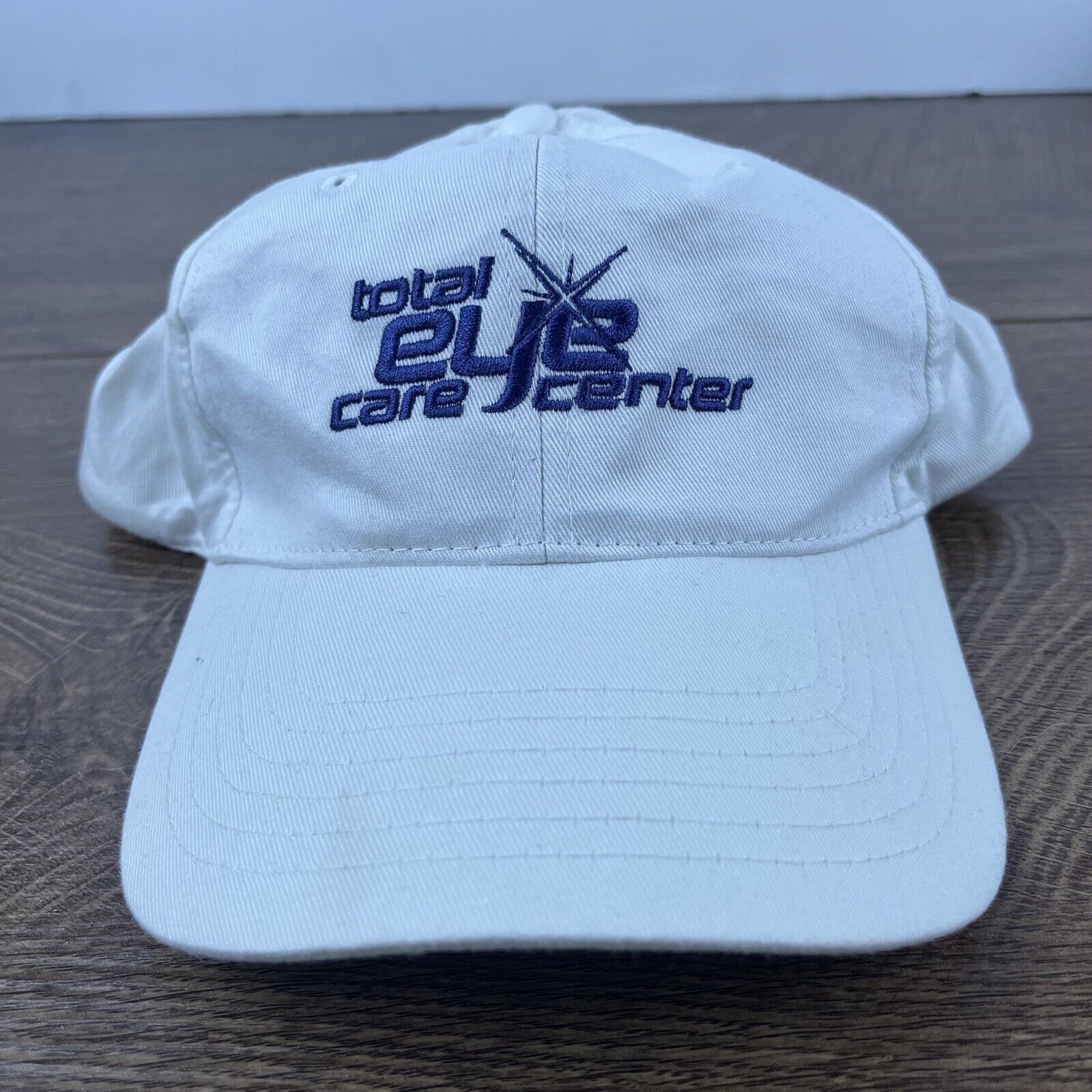 Other Total Eye Care Center Hat Snapback Hat White Adjustable Hat Size ONE SIZE - 1 Thumbnail