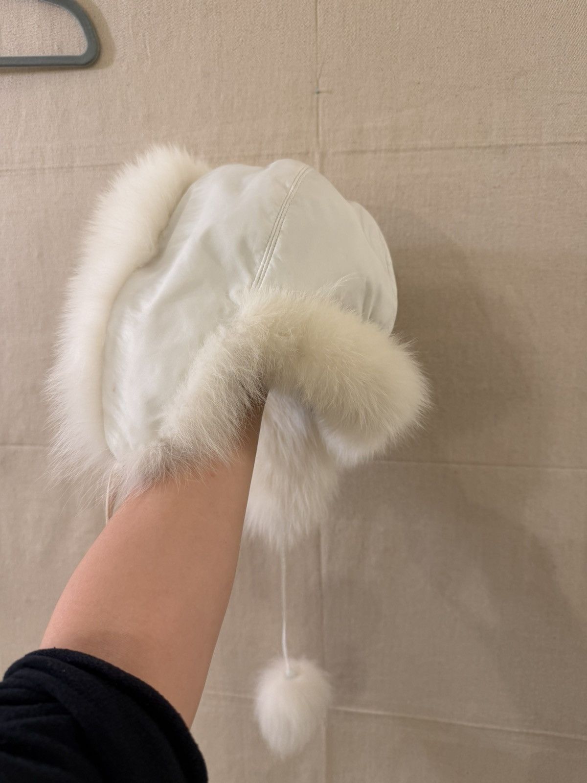 Other vintage white fox fur trapper hat Size ONE SIZE - 5 Thumbnail