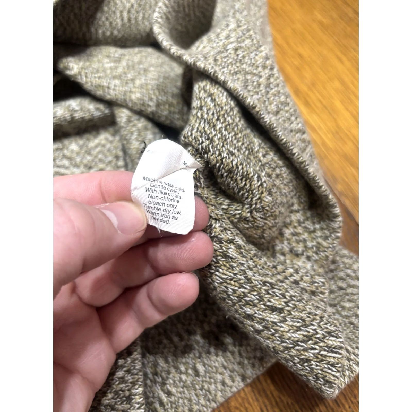J.Crew J.Crew Womens 100% Cotton Raglan Crewneck Sweater Size XL Brown Knit Pullover Vintage? No Size XL / US 12-14 / IT 48-50 - 5 Thumbnail