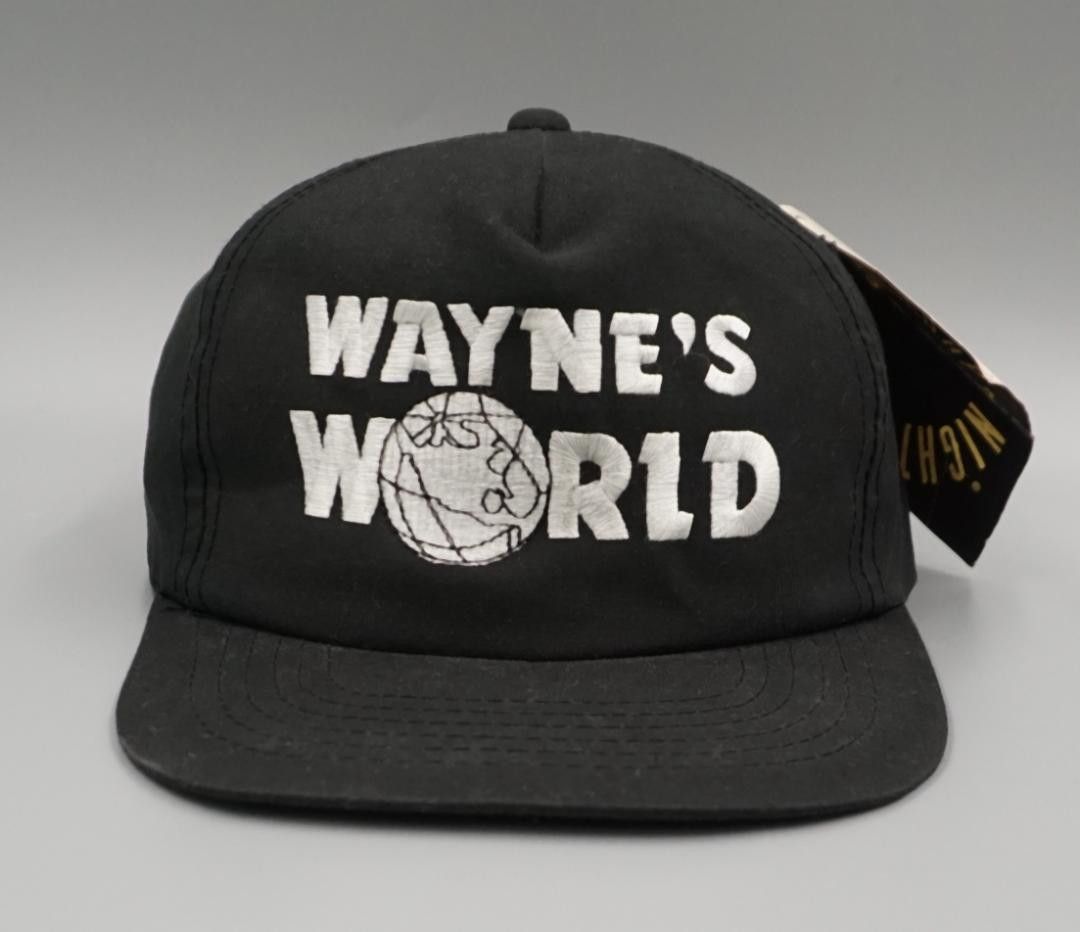 Anime 90's 新品 WAYNE'S WORLD キャップ SNL ビンテージ Size US L / EU 52-54 / 3 - 1 Thumbnail