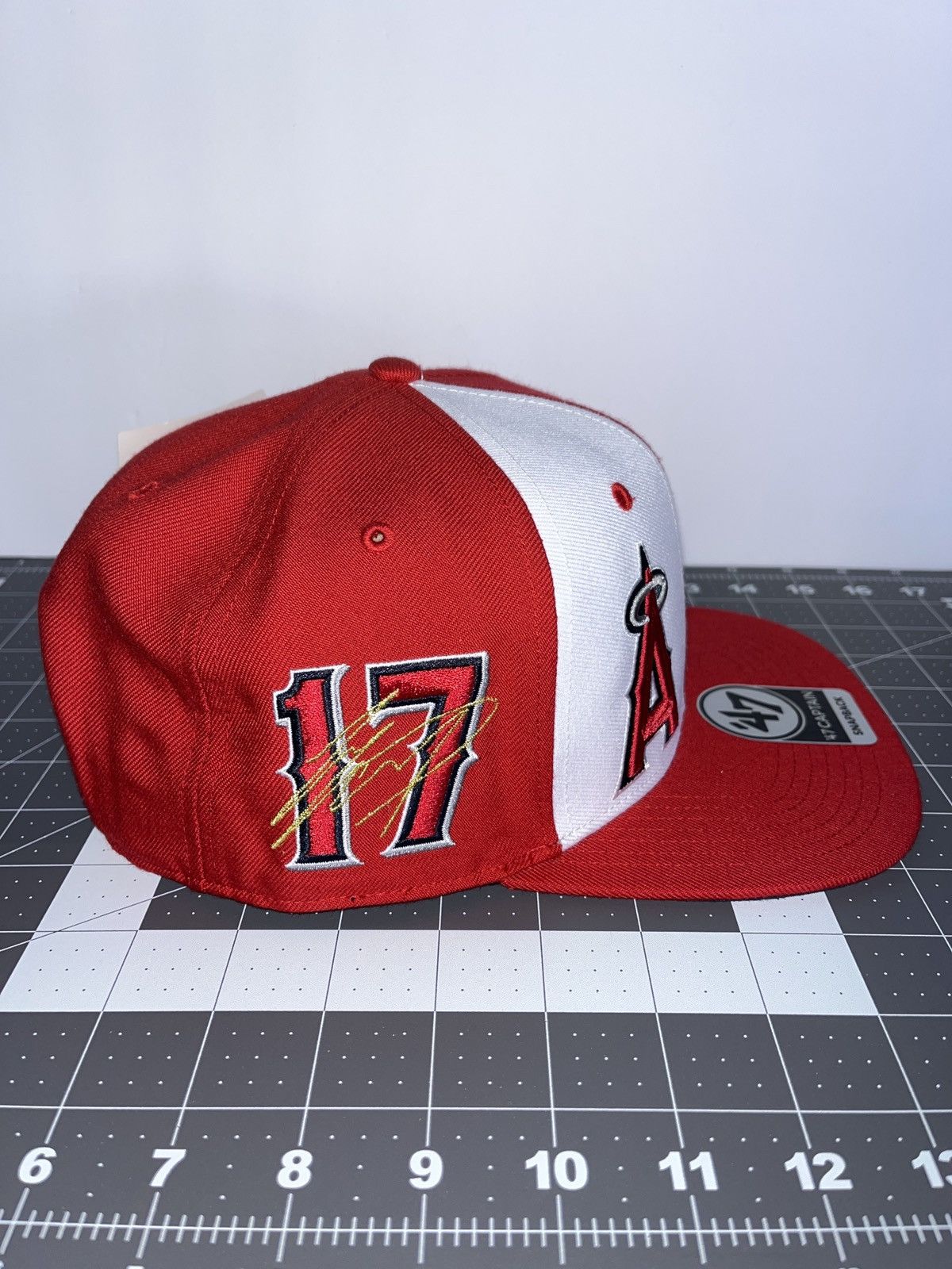 47 Brand Shohei Ohtani Anaheim Angels MLB Players Snapback OSFA Hat Size ONE SIZE - 5 Thumbnail