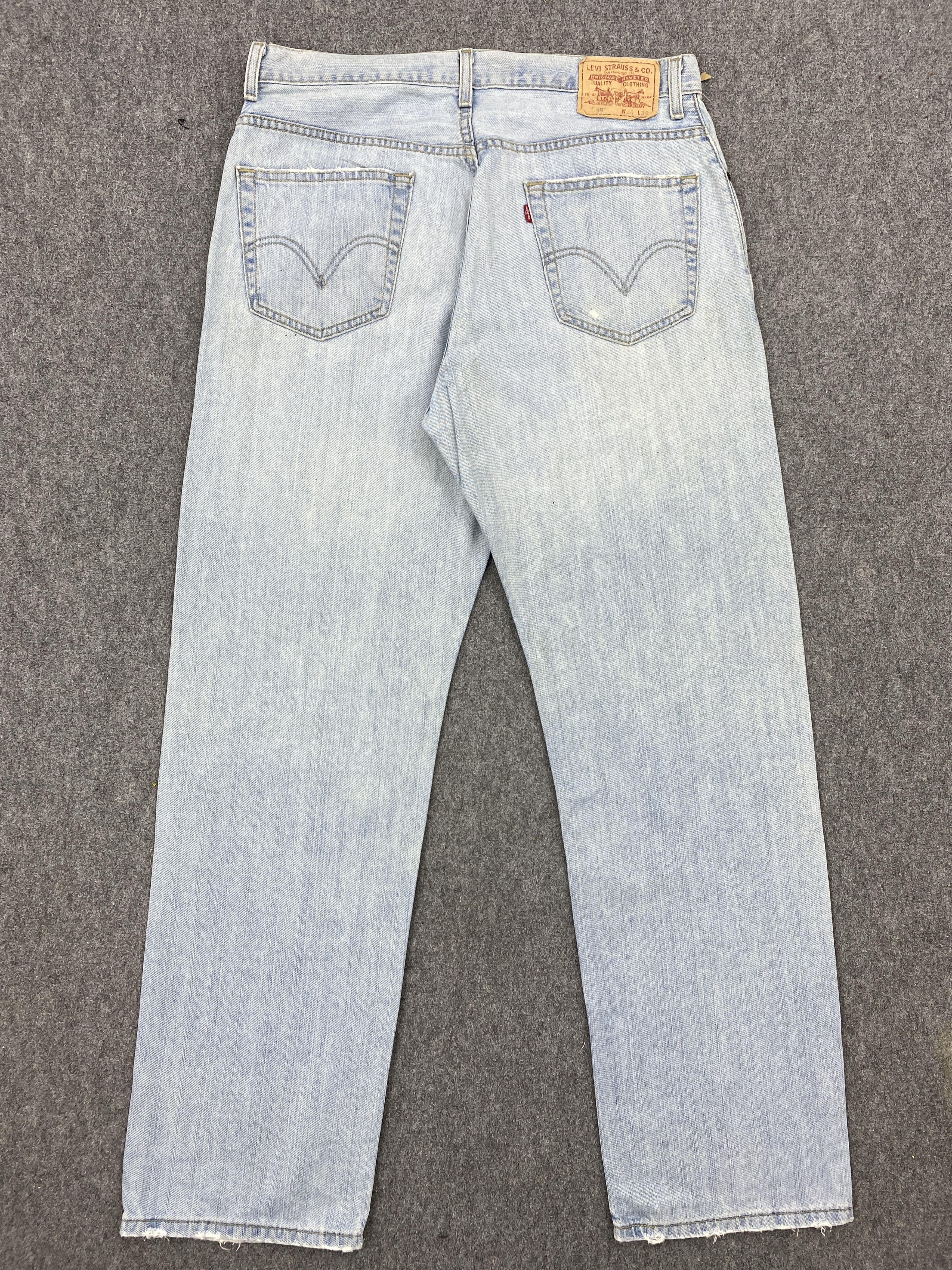 Levi's × Vintage Vintage Levis 559 Light Washed Jeans DP2337 Size US 33 - 3 Thumbnail