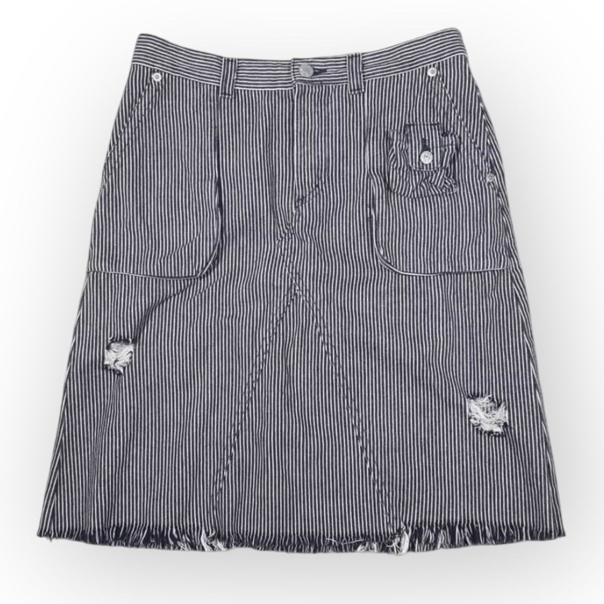Issey Miyake × Sunao Kuwahara Sunao Kuwahara by Issey Miyake Midi Skirt Size 30" / US 8 / IT 44 - 5 Thumbnail