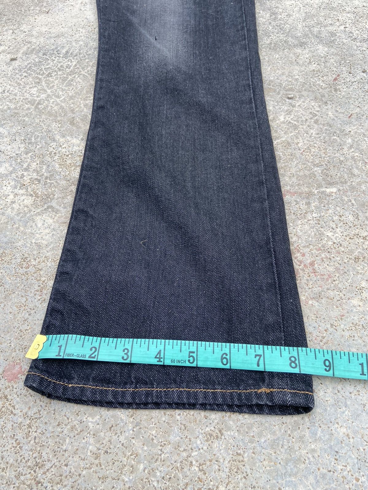 Japanese Brand 🔥 Jack Serika jeans Flared skulls if six was nine Size US 32 / EU 48 - 19 Thumbnail