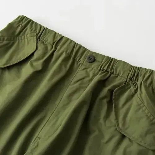 Japanese Brand 20AW Indigo Union Japan Olive Quick Dry Nylon Pants Size US 32 / EU 48 - 2 Thumbnail