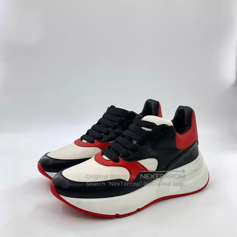 Alexander McQueen Alexander Mcqueen Color-matched Lace-up Casual Flat Sneake Size US 10 / IT 40 - 1 Thumbnail