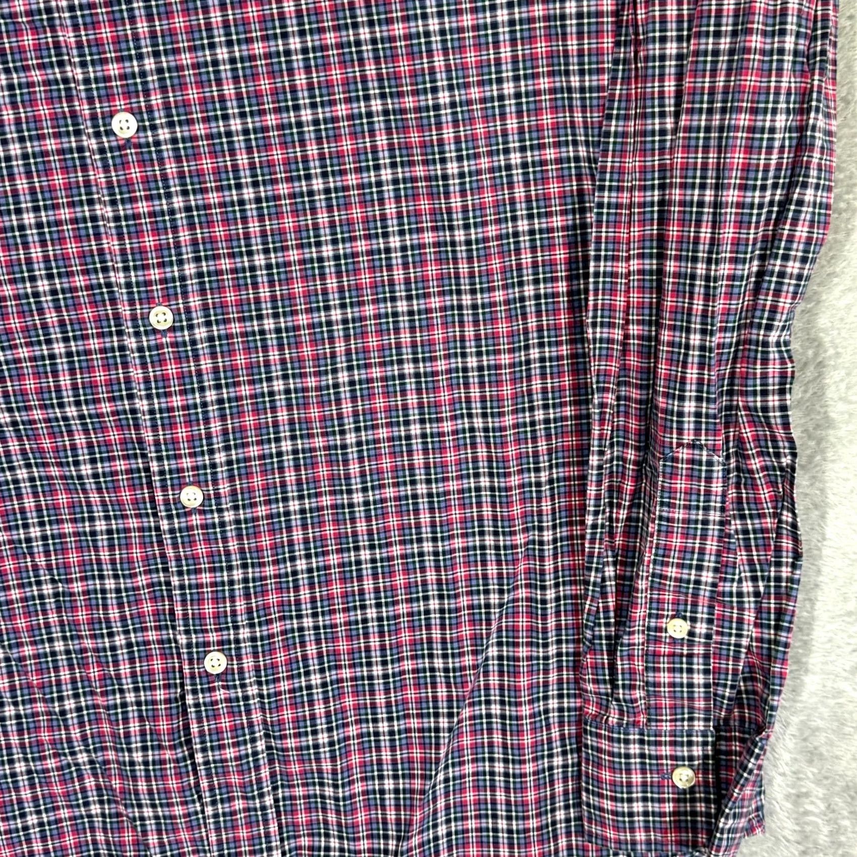 Polo Ralph Lauren Polo Ralph Lauren Shirt Slim Fit Button-Up Plaid Multi-Color 100% Cotton Large Men’s Casual Dress Shirt Size US L / EU 52-54 / 3 - 5 Thumbnail