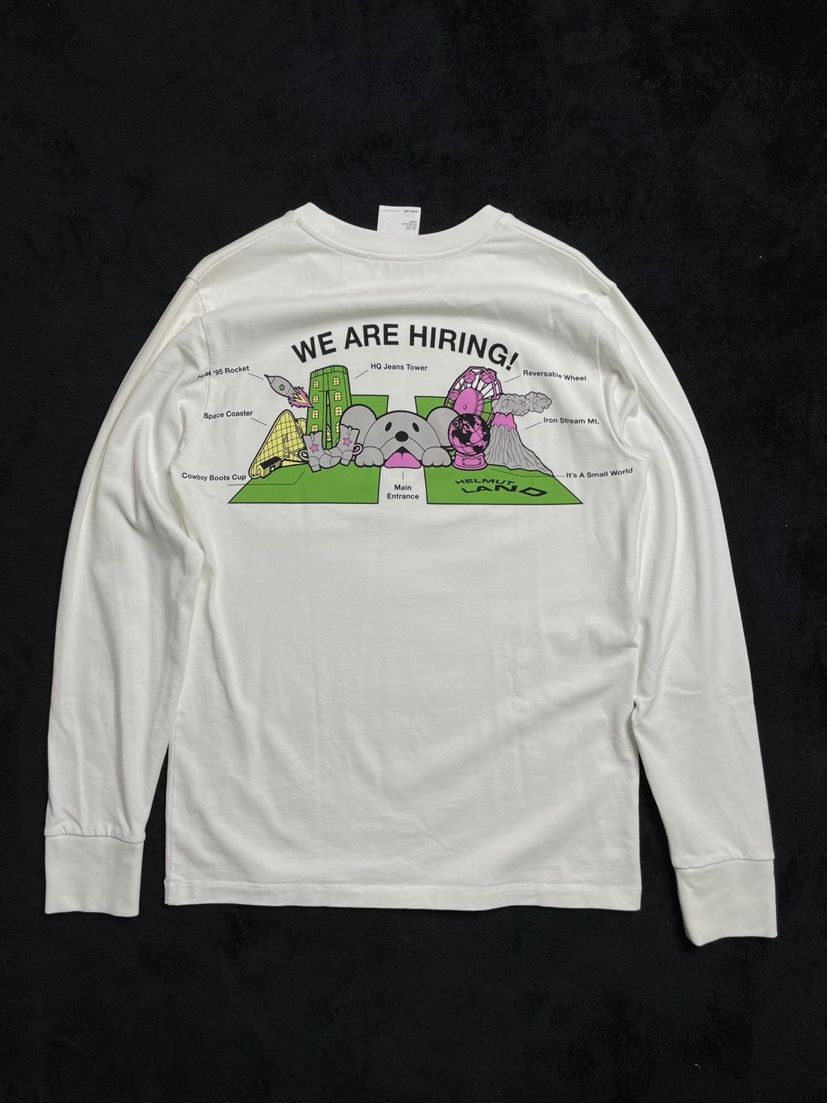 Helmut Lang Helmut Lang Longsleeve „helmut land“ y2k Size L Size US L / EU 52-54 / 3 - 3 Thumbnail