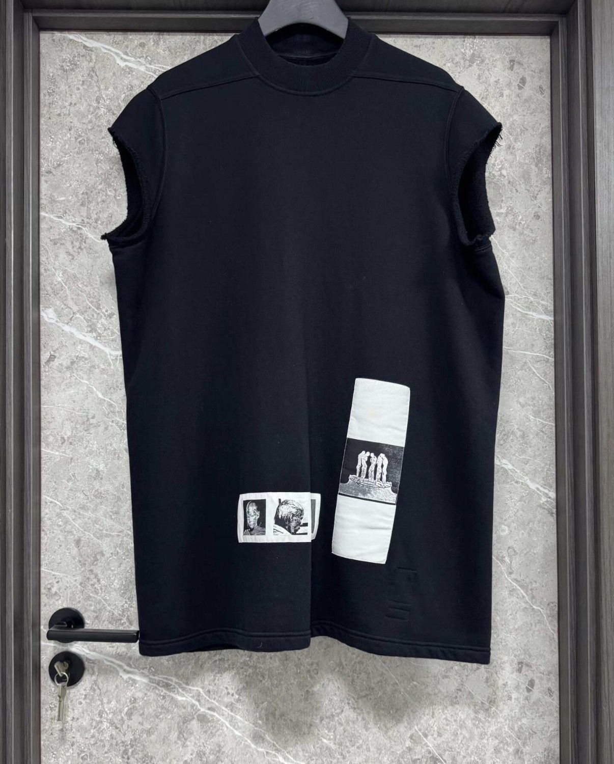 Rick Owens Rick Owens Heavyweight Patch Vest Size US M / EU 48-50 / 2 - 1 Thumbnail