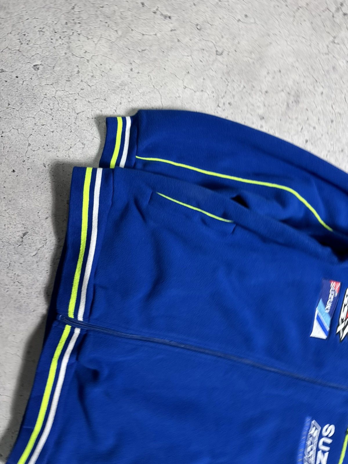 NASCAR Suzuki NEW Fleece Jacket Full Zip Racing Big Logo Size US M / EU 48-50 / 2 - 2 Thumbnail
