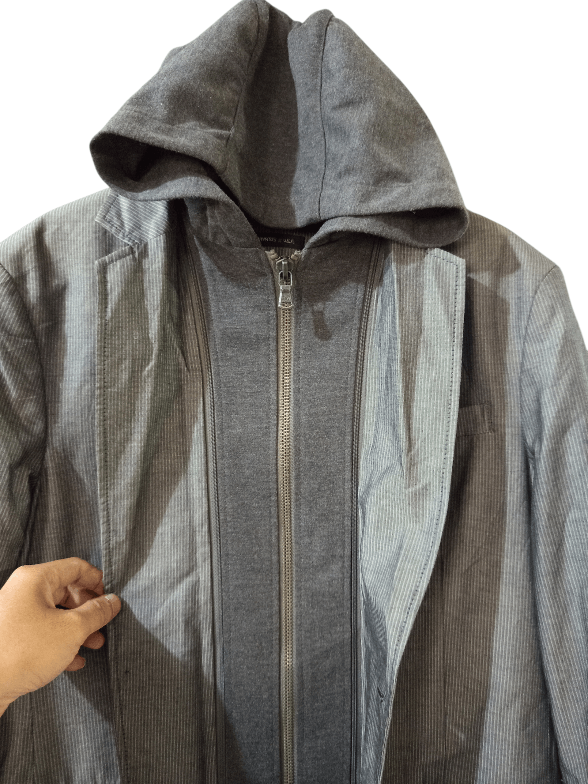 John Varvatos John Varvatos Hooded Blazer Size US L / EU 52-54 / 3 - 6 Thumbnail
