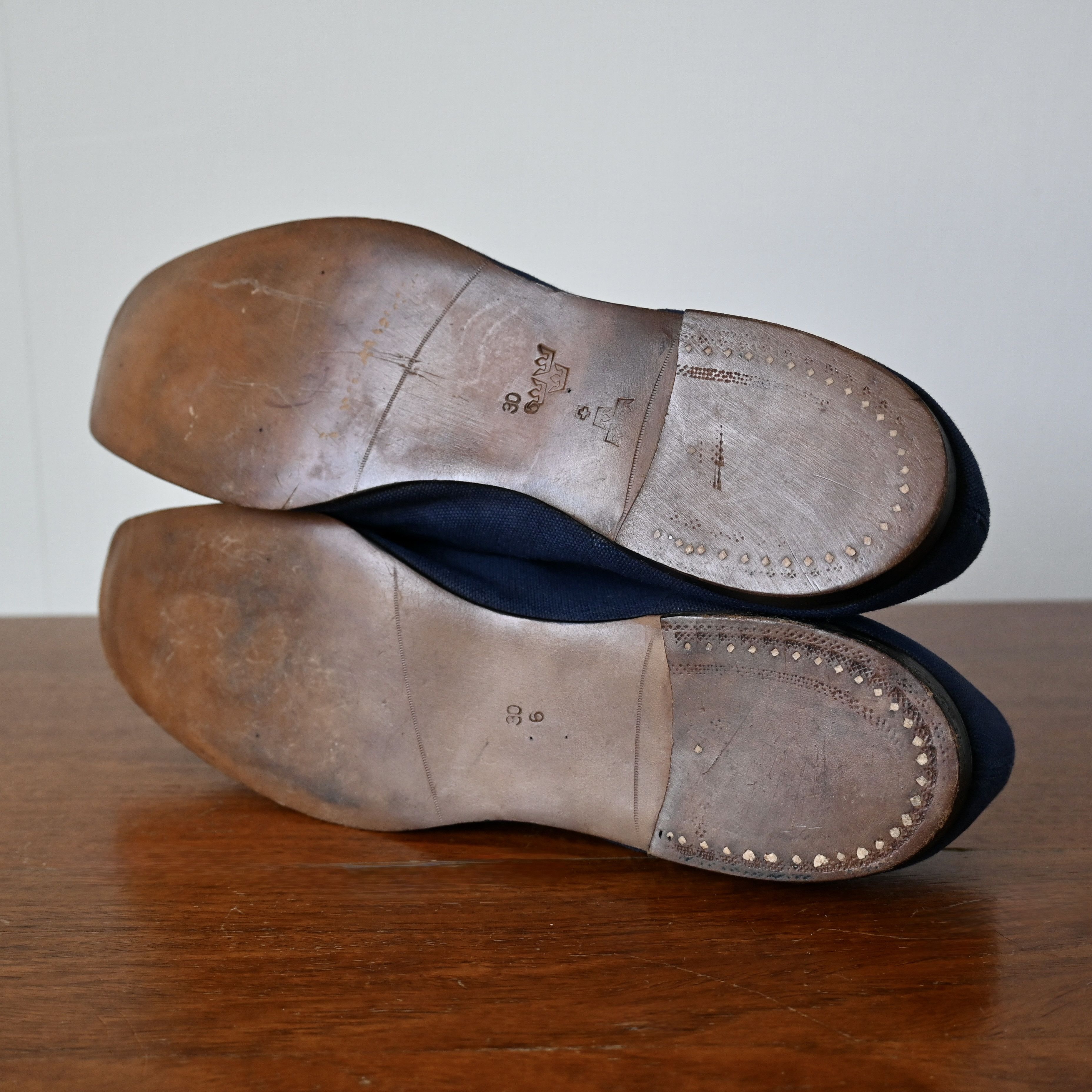 Vintage DEADSTOCK, 1920s-30s Swedish Military "gym trainer", 43 Size US 9.5 / EU 42-43 - 6 Thumbnail