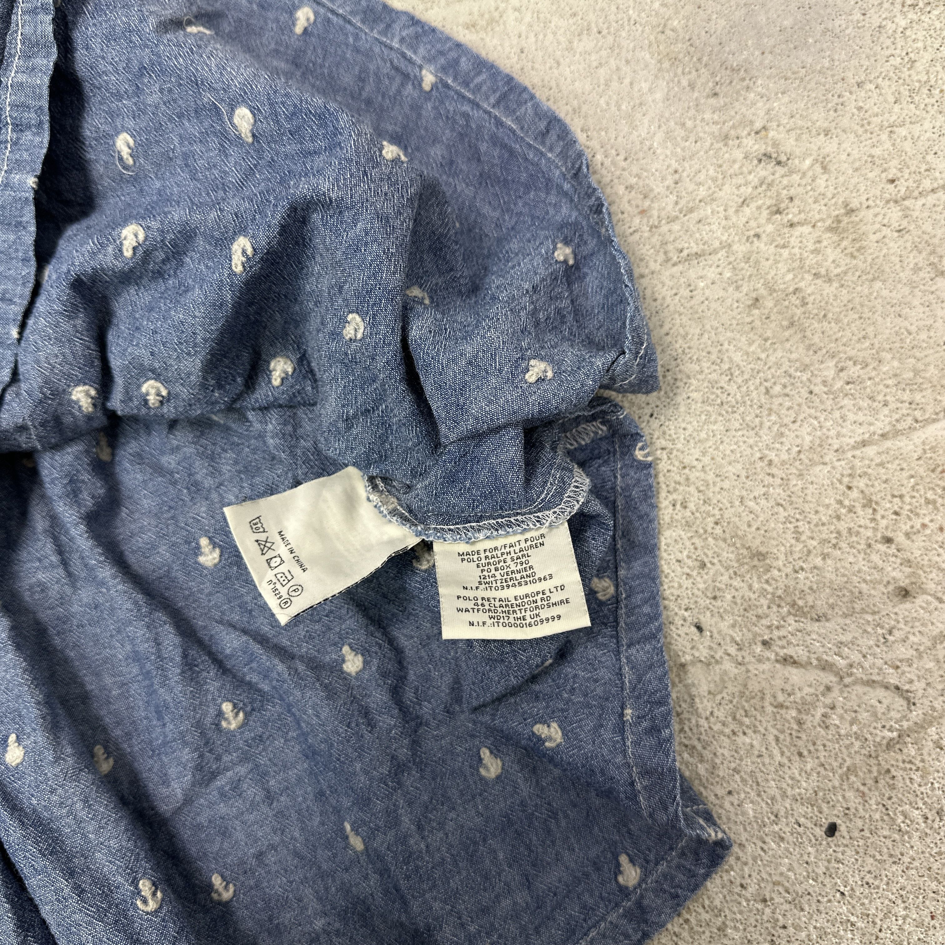 Ralph Lauren Vintage Old Money Denim Supply Ralph Lauren Mini Skirt 00s Size 24" / US 00 / IT 34 - 7 Thumbnail