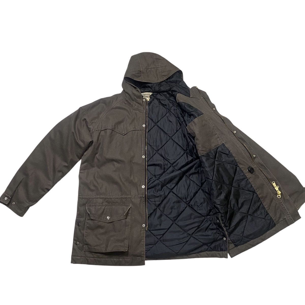 Carhartt Carhartt quilted parka hoodie Size US XL / EU 56 / 4 - 6 Thumbnail