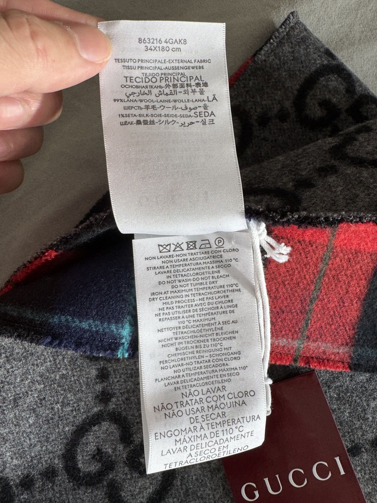Gucci Gucci monogram scarf Size ONE SIZE - 5 Thumbnail