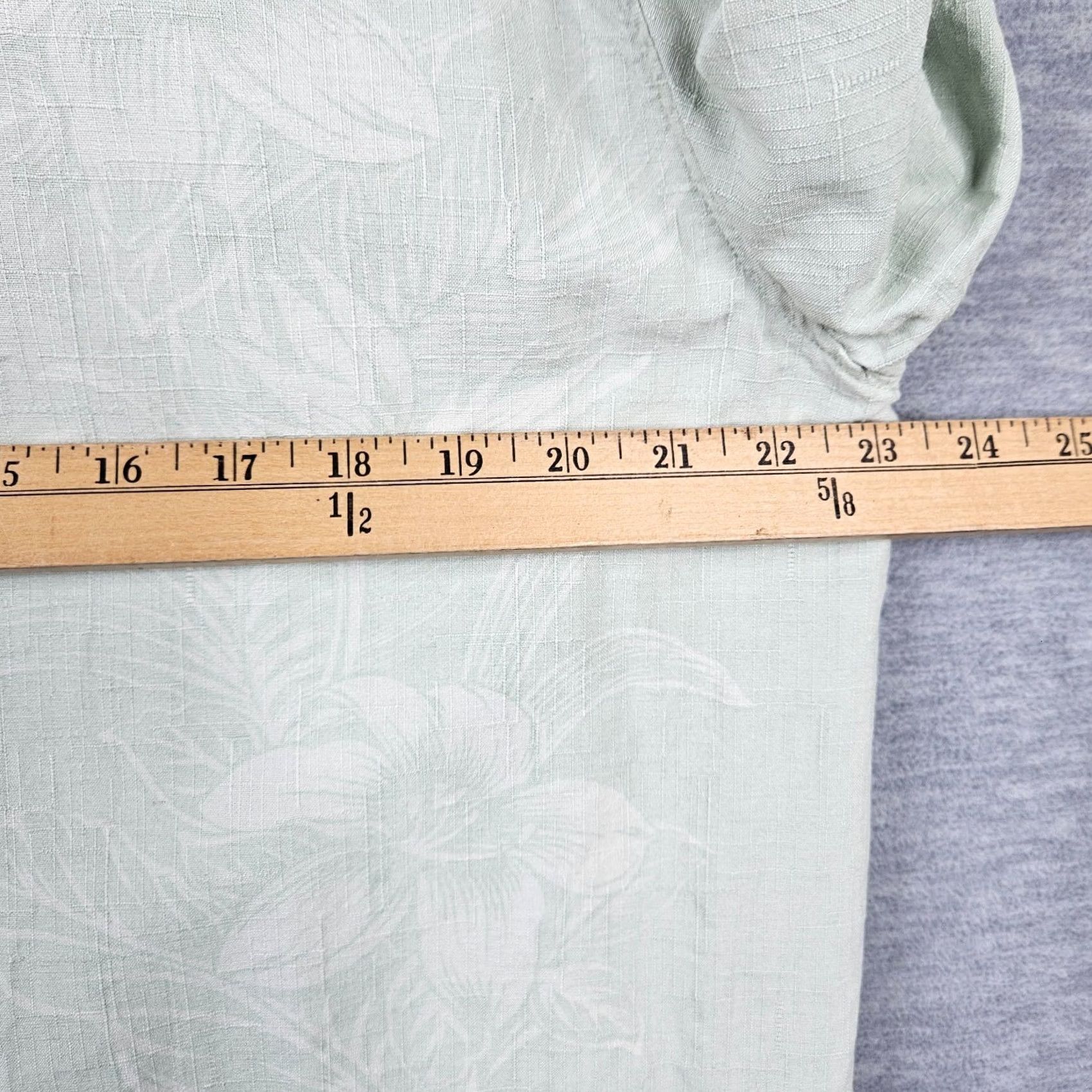 Vintage Jamaica Jaxx Button-Up Shirt Silk Short Sleeve Men L Green Floral 100% Silk Shirt Size L Mens Size US L / EU 52-54 / 3 - 3 Thumbnail