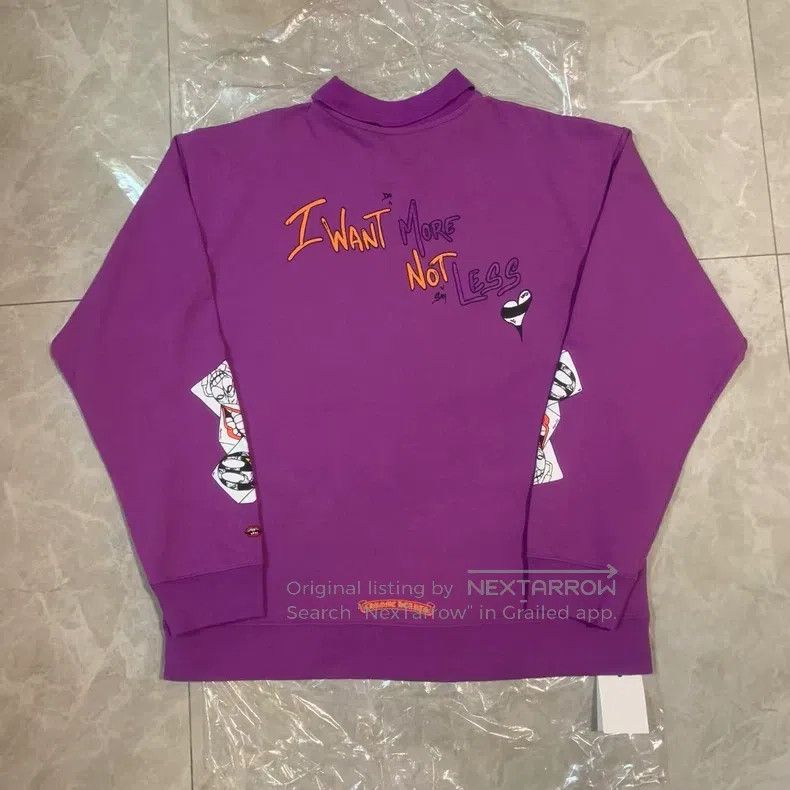 Chrome Hearts CHROME HEARTS Size XXL Purple polo shirt Size US XXL / EU 58 / 5 - 2 Thumbnail