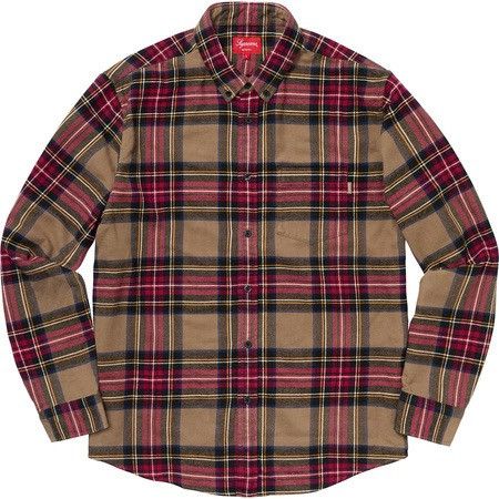 Supreme 19AW Supreme Tartan Flannel Shirt, Size M Size US M / EU 48-50 / 2 - 1 Thumbnail