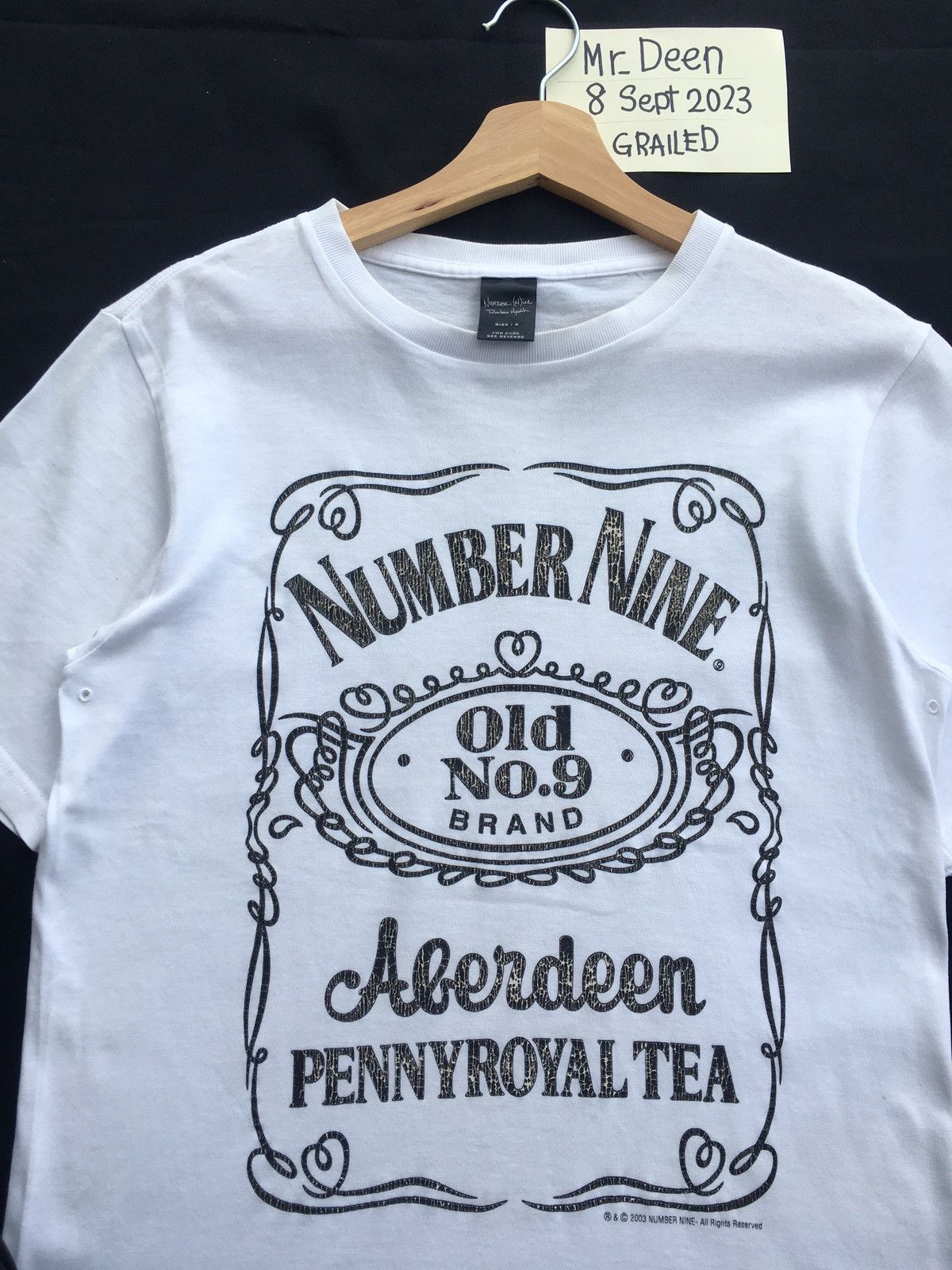 Number (N)ine Rare Number Nine Aberdeen Pennyroyal Tea Tshirt Size US S / EU 44-46 / 1 - 12 Thumbnail
