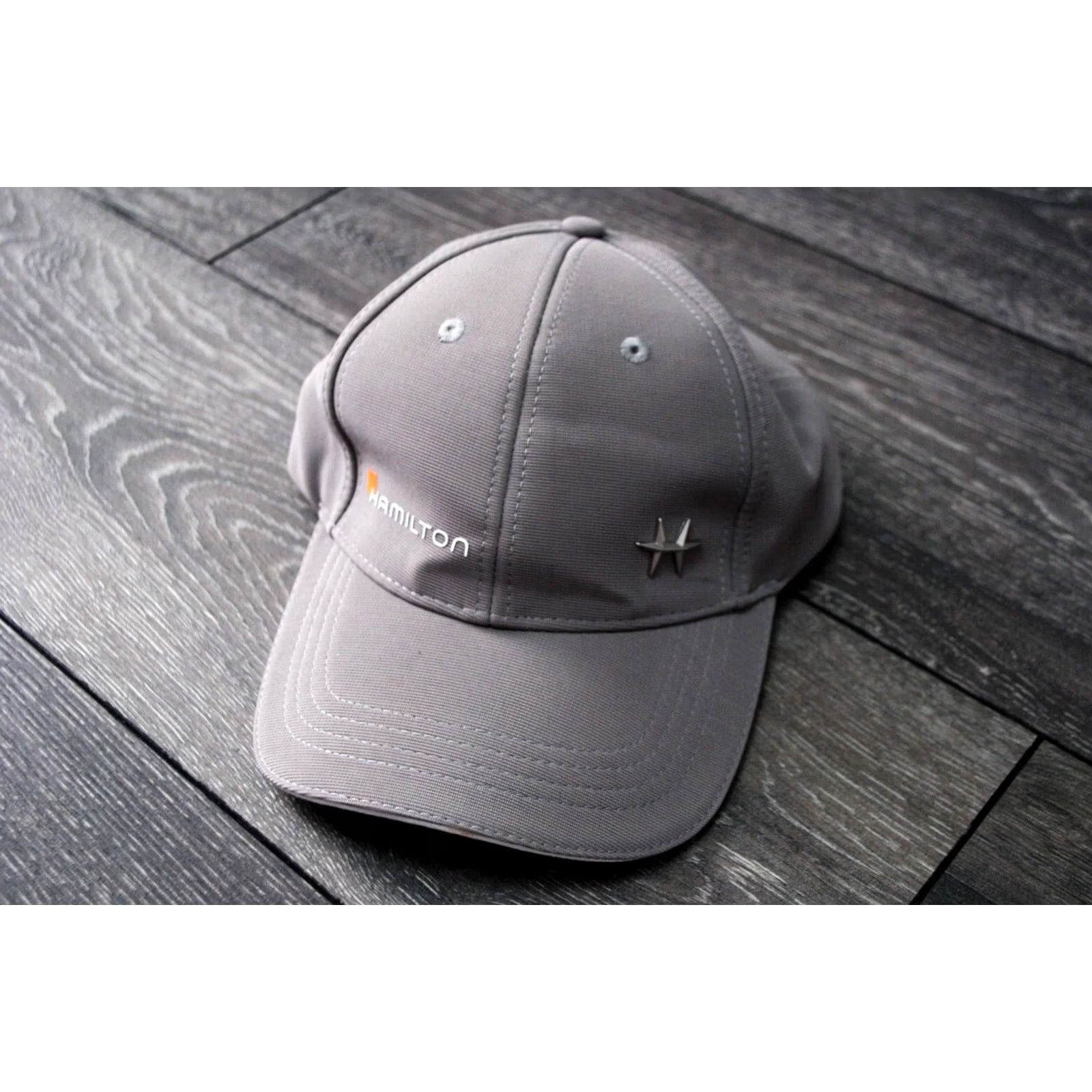 Hamilton Hamilton Watch Company Hat Baseball Cap Adjustable One Size Gray Mens Shirt? Size ONE SIZE - 2 Thumbnail