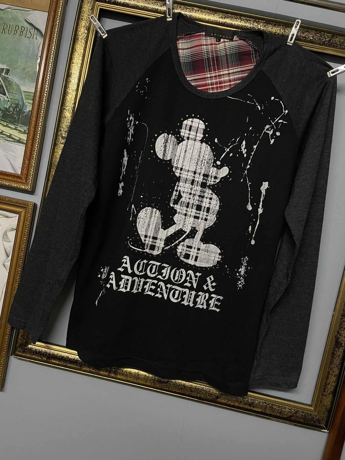 Designer × Japanese Brand × Vintage Vintage Japan Designer Spinash Mickey Punk Visual Art Tshirt Size US XS / EU 42 / 0 - 3 Thumbnail