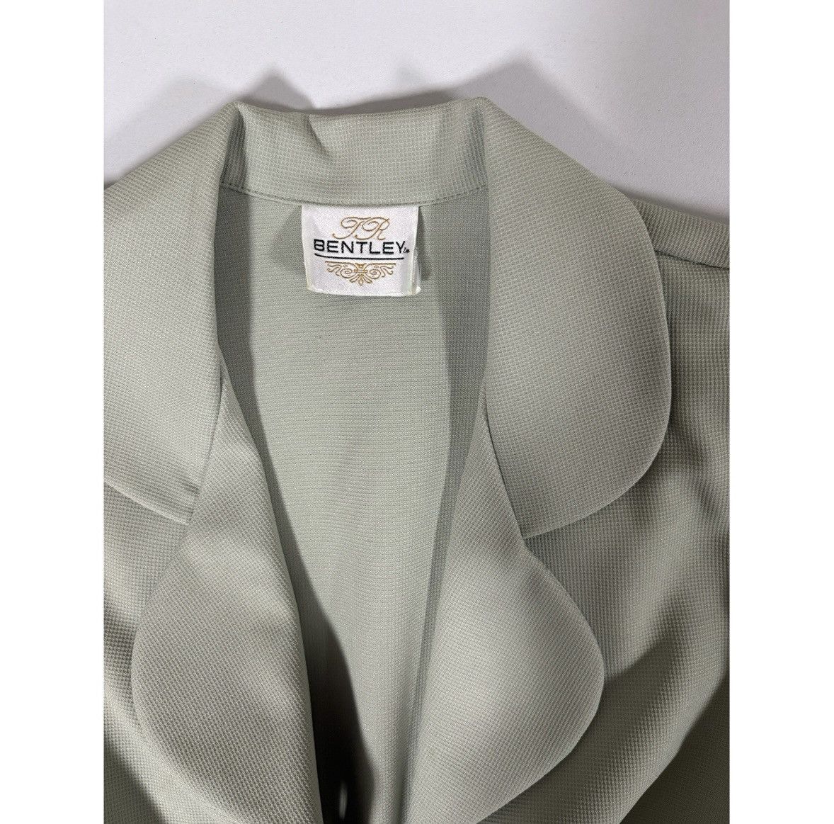 Bentley Bentley Sage Short Sleeve Blazer Coat Suit Jacket Size S ✨ Size S / US 4 / IT 40 - 4 Thumbnail