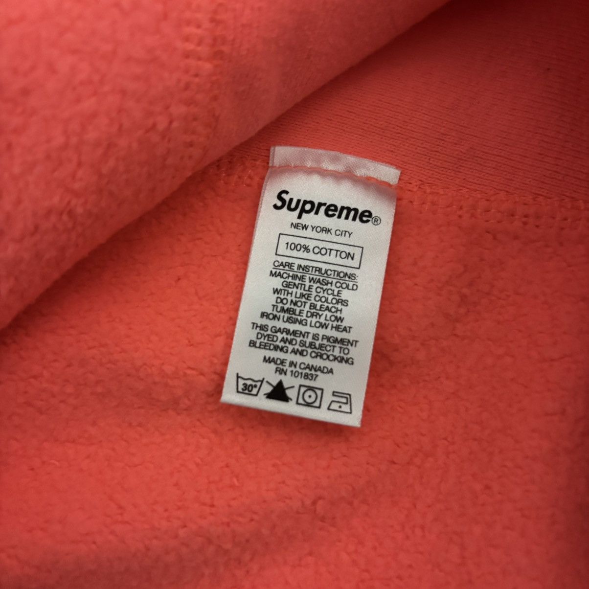 Supreme Supreme Box Logo Crewneck Fluorescent Pink Size US XL / EU 56 / 4 - 8 Thumbnail