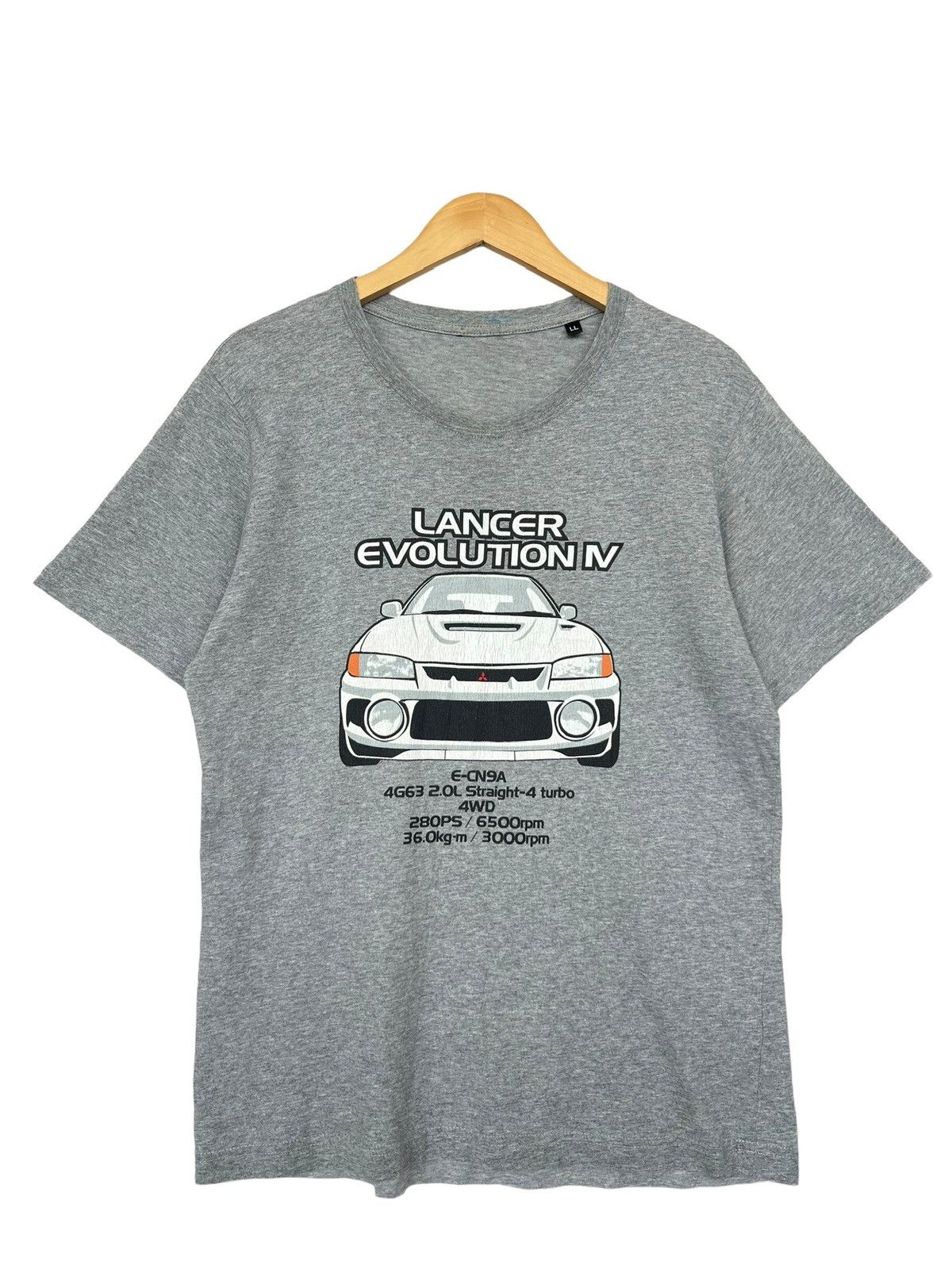 Vintage Vintage Mitsubishi Evolution Big Graphic Tee Size US M / EU 48-50 / 2 - 1 Thumbnail