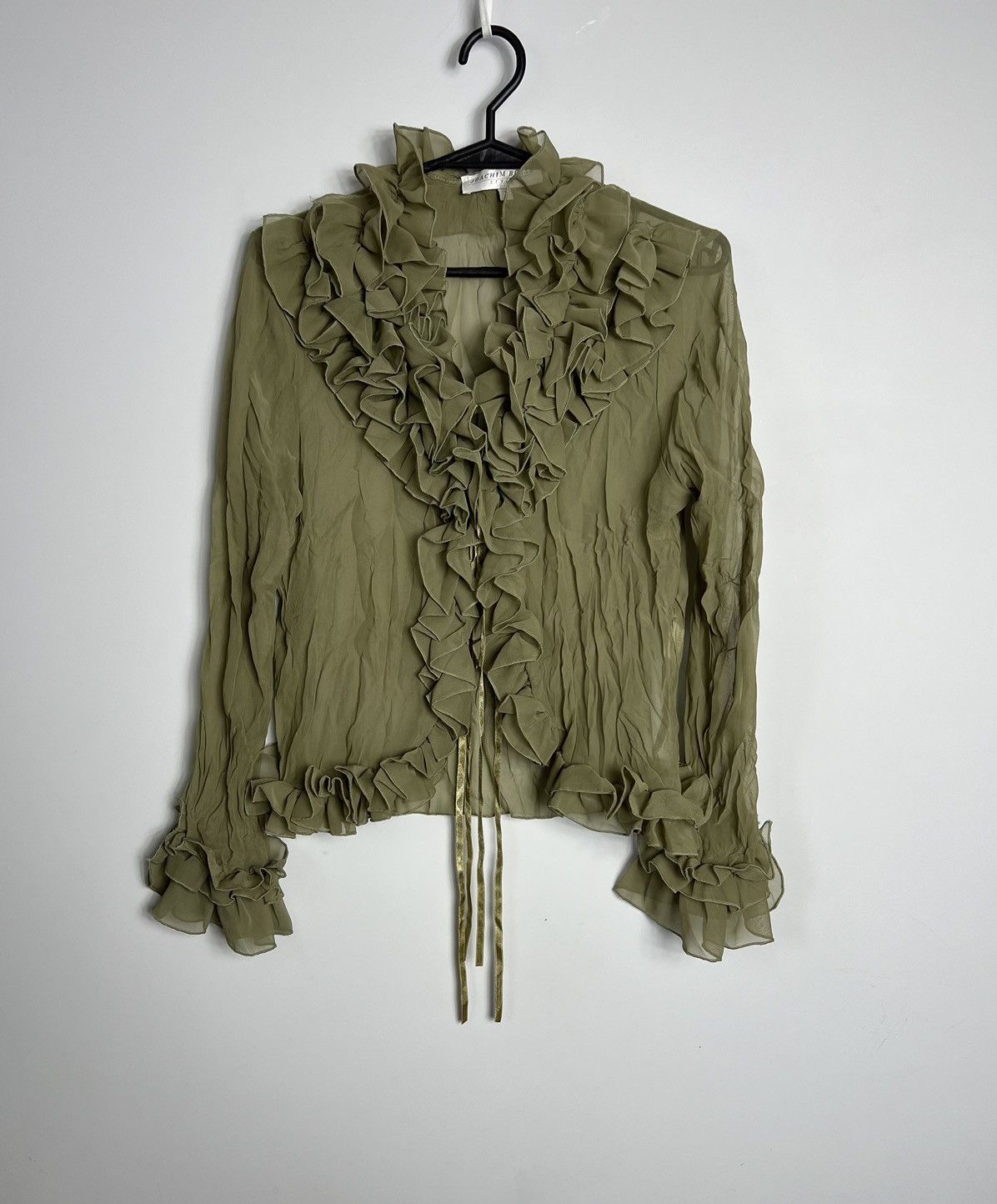 Vintage Joachim Bosse avant garde y2k vintage blouse Size S / US 4 / IT 40 - 1 Thumbnail