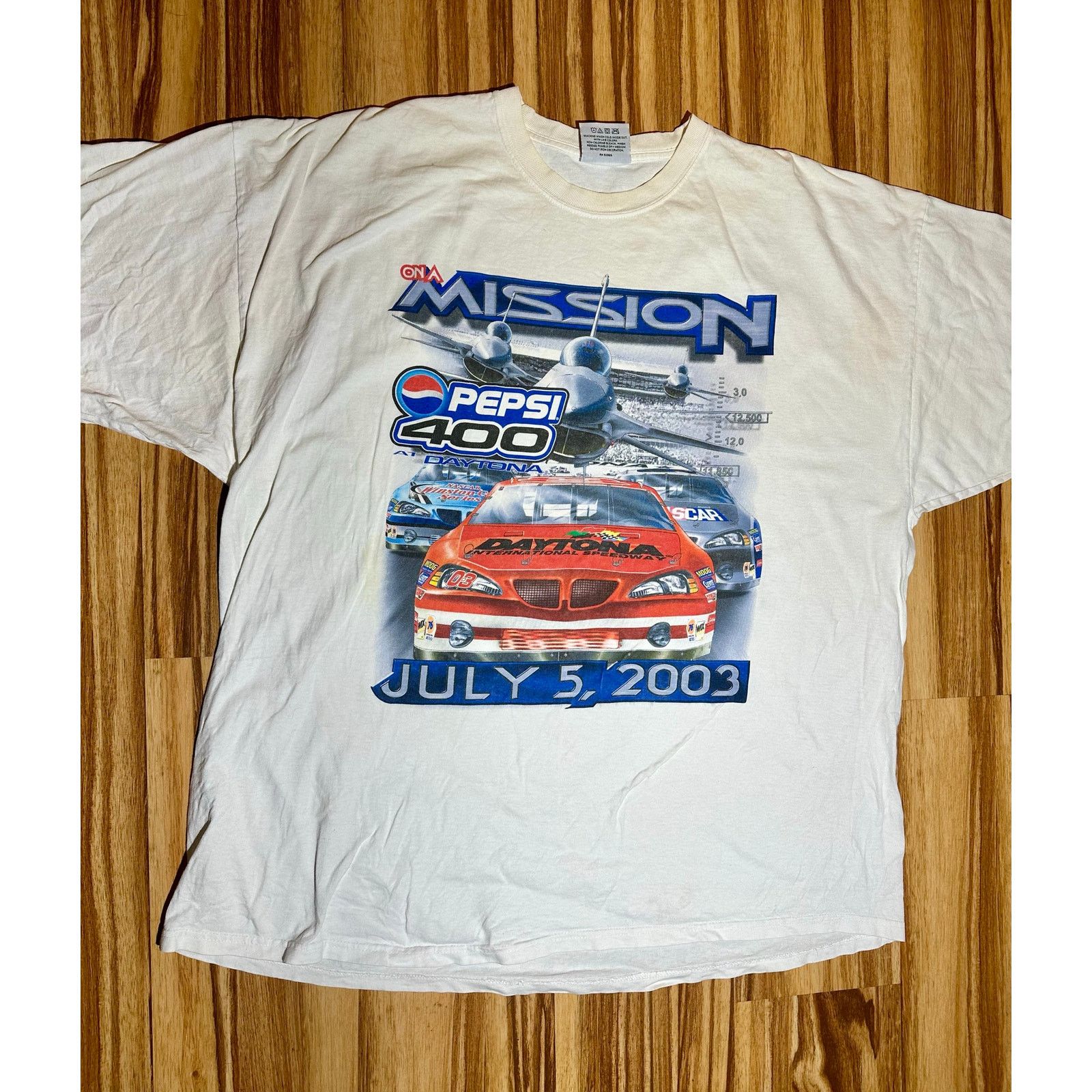 & Other Stories Vintage 2003 Pepsi 400 Daytona Nascar Racing On A Mission Size US XXL / EU 58 / 5 - 2 Thumbnail
