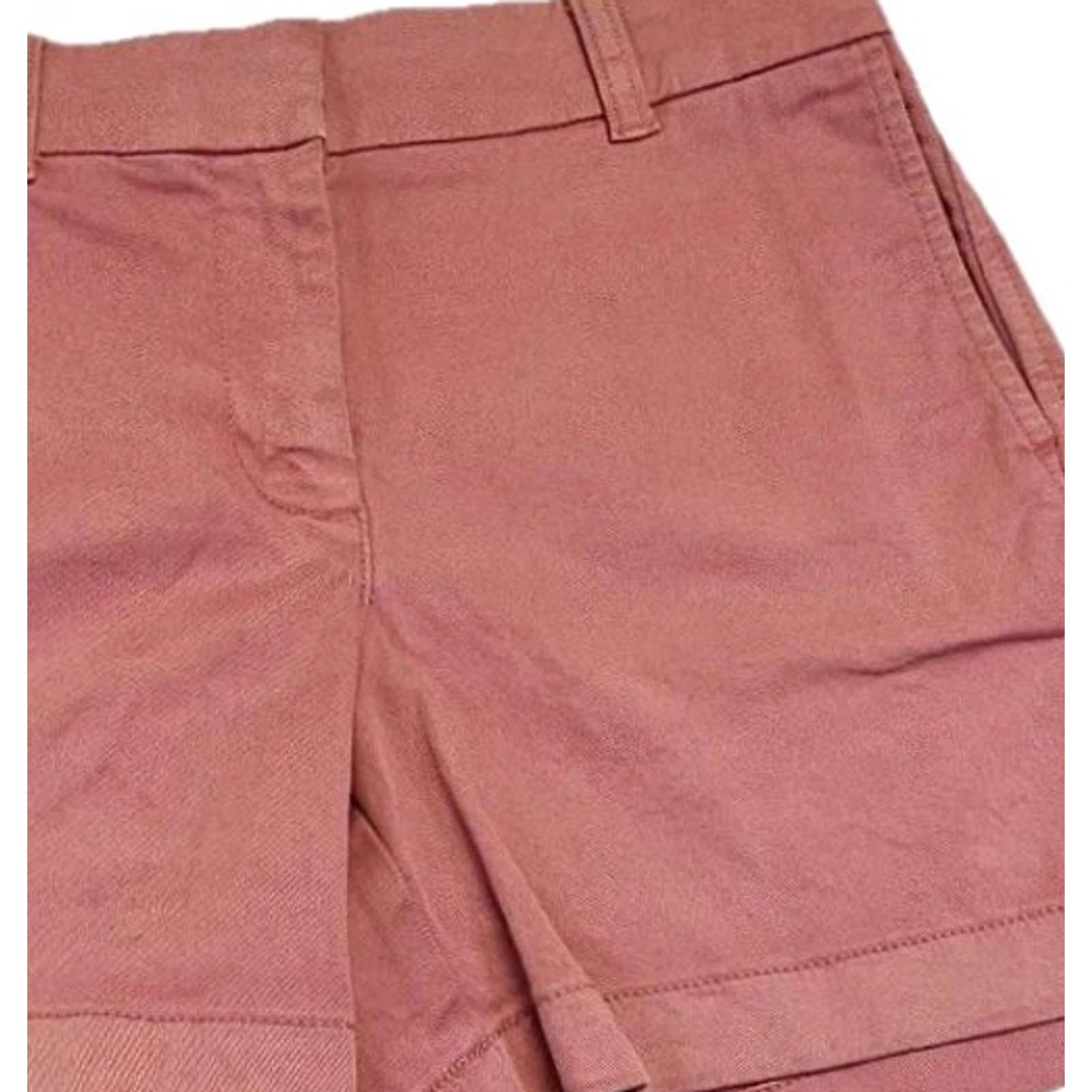 J.Crew J.Crew Reimagined Chino Shorts Women’s 2 Dusty Rose Pink Cotton Casual Summer Size 26" / US 2 / IT 38 - 3 Thumbnail