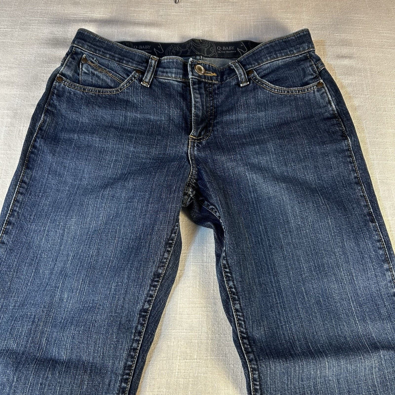 Wrangler Wrangler Q-Baby No Gap Waist Riding Jeans Women's 7/8 32" Size 30" / US 8 / IT 44 - 2 Thumbnail