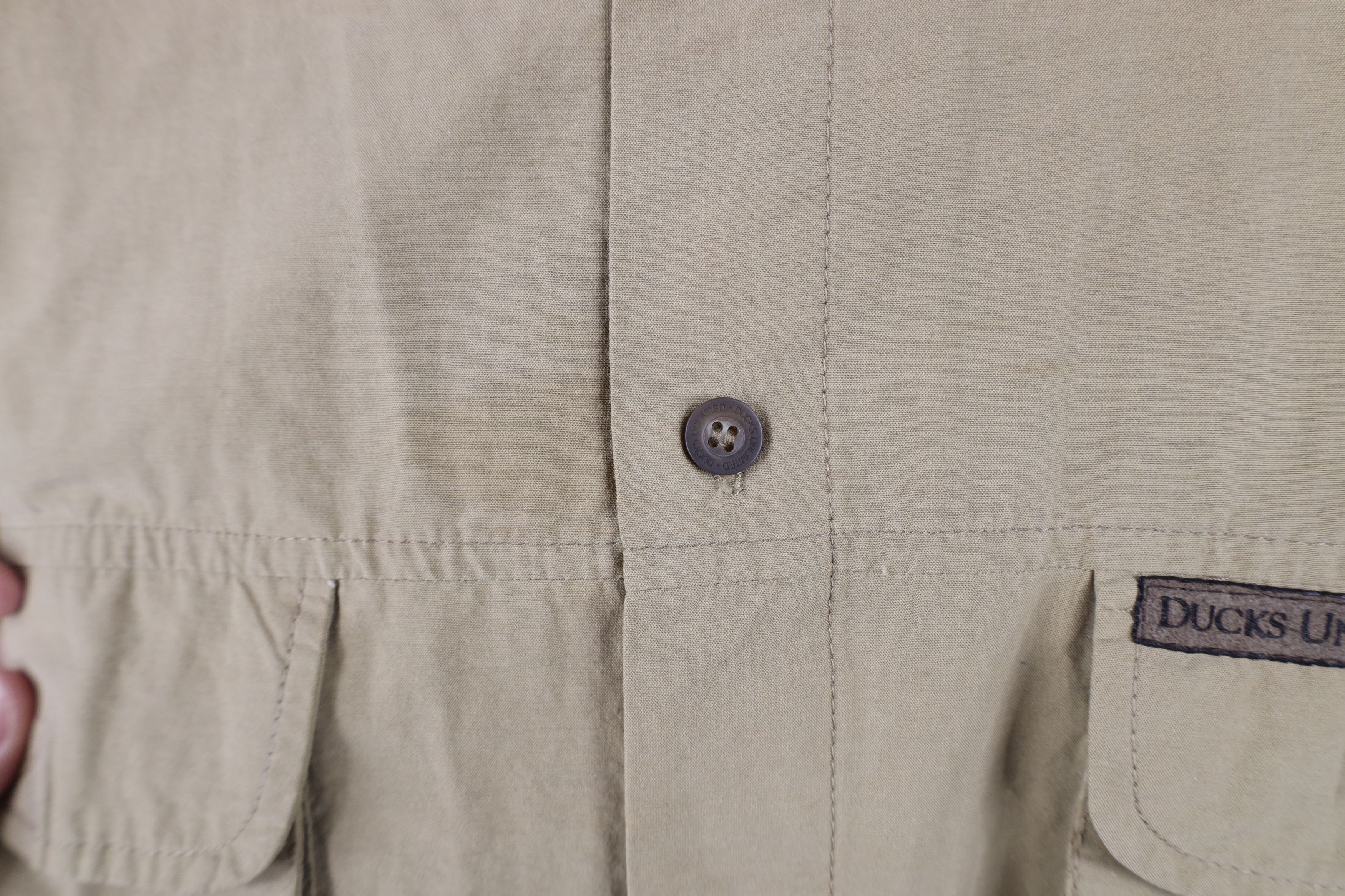 Vintage Vintage Ducks Unlimited Short Sleeve Collared Button Shirt Size US XXL / EU 58 / 5 - 5 Thumbnail