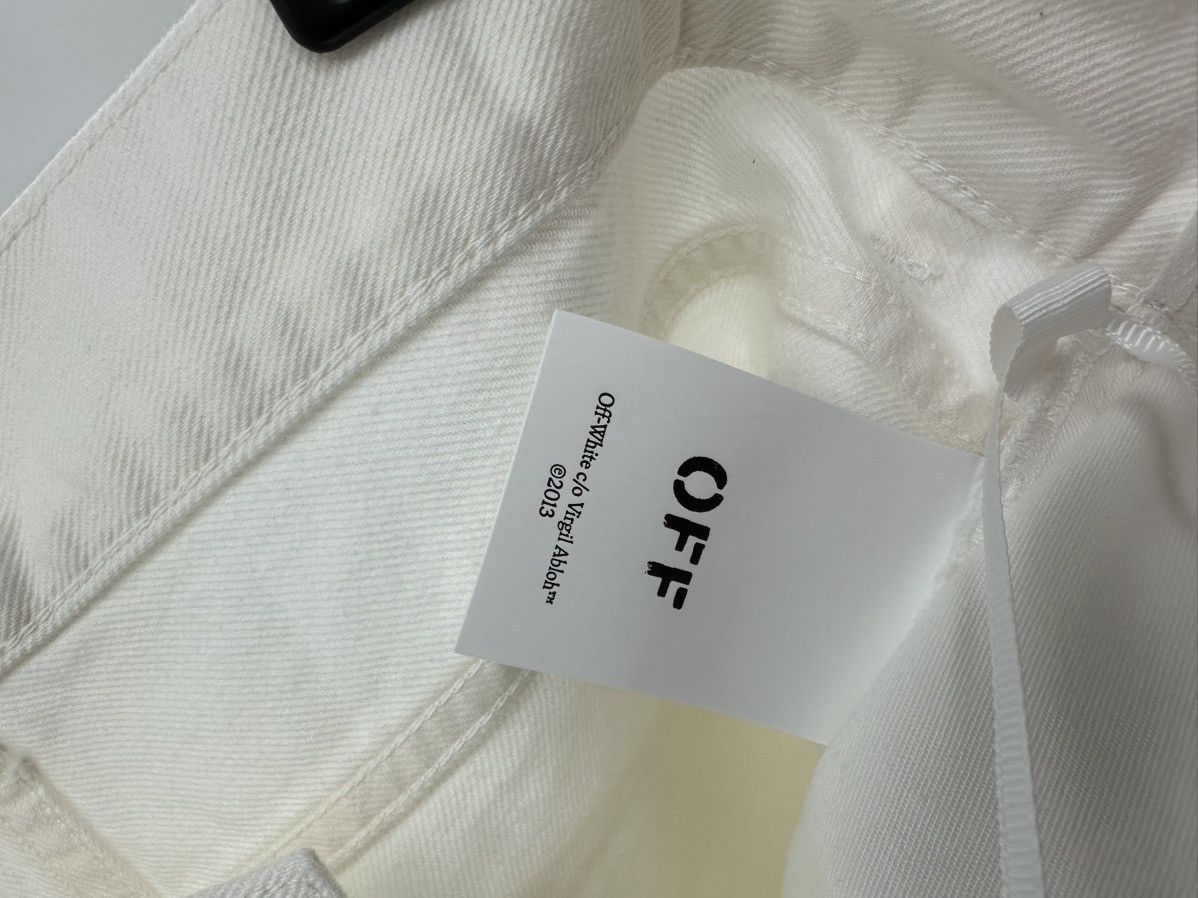 Off-White Off White Baggy Fit Jeans Size US 31 - 12 Thumbnail
