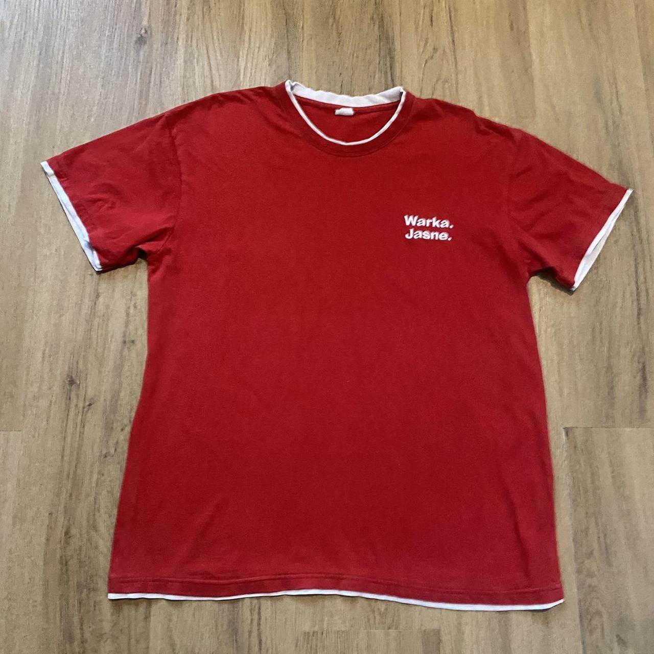 Other Red and white Warka Jasne T-shirt Size US M / EU 48-50 / 2 - 2 Thumbnail