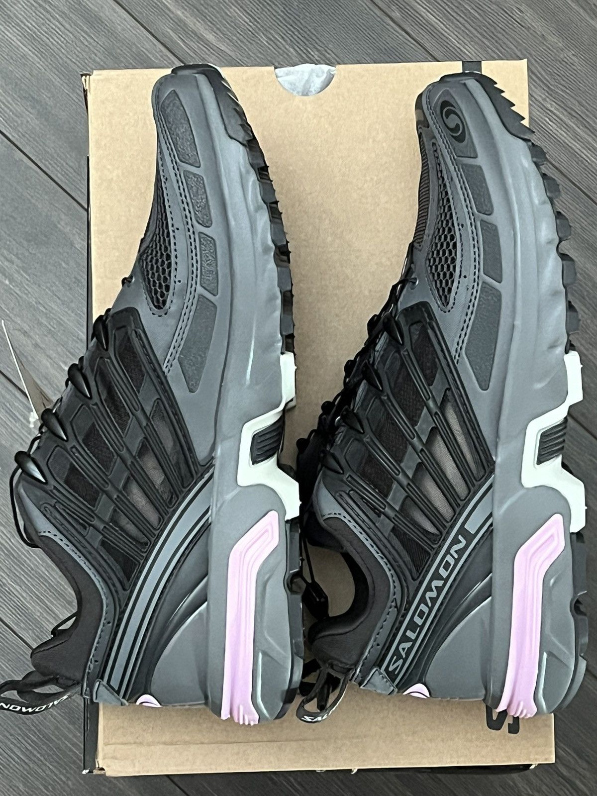 Salomon Salomon ACS Pro Asphalt Phantom 10.5US Size US 10.5 / EU 43-44 - 5 Thumbnail