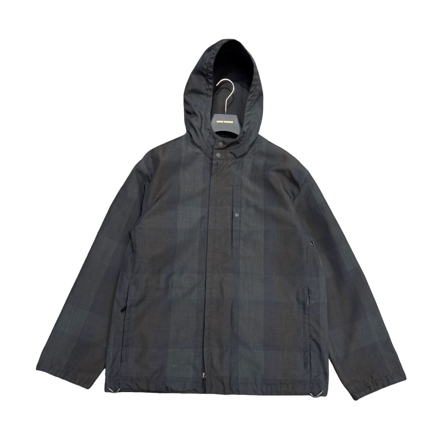 Hermes Hermes Plaid Hooded Jacket Size 46 Size US S / EU 44-46 / 1 - 1 Thumbnail