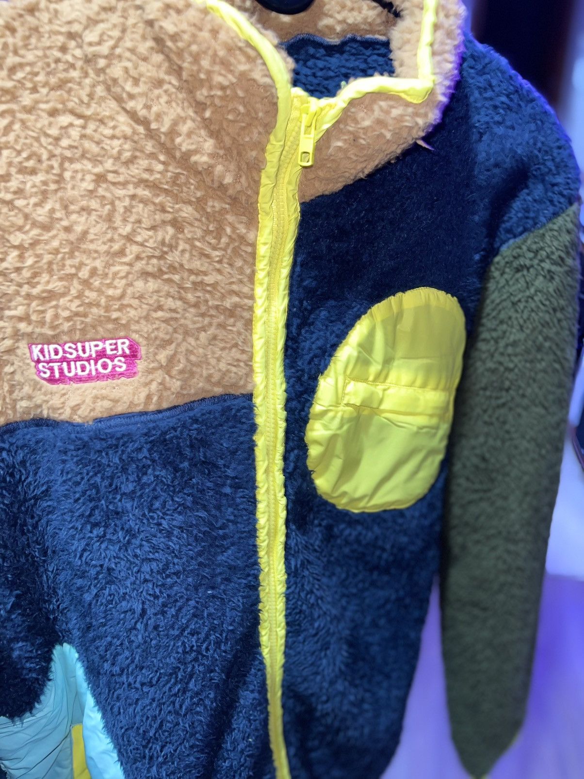 KidSuper Adventure colour-blocked fleece jacket Size US M / EU 48-50 / 2 - 3 Thumbnail