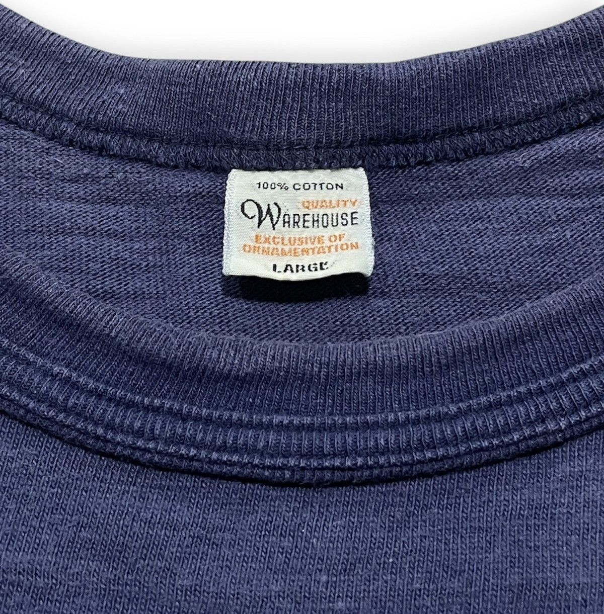 Japanese Brand × Loopwheeler × Warehouse & Co. Heavyweight T-Shirt Size US L / EU 52-54 / 3 - 3 Thumbnail