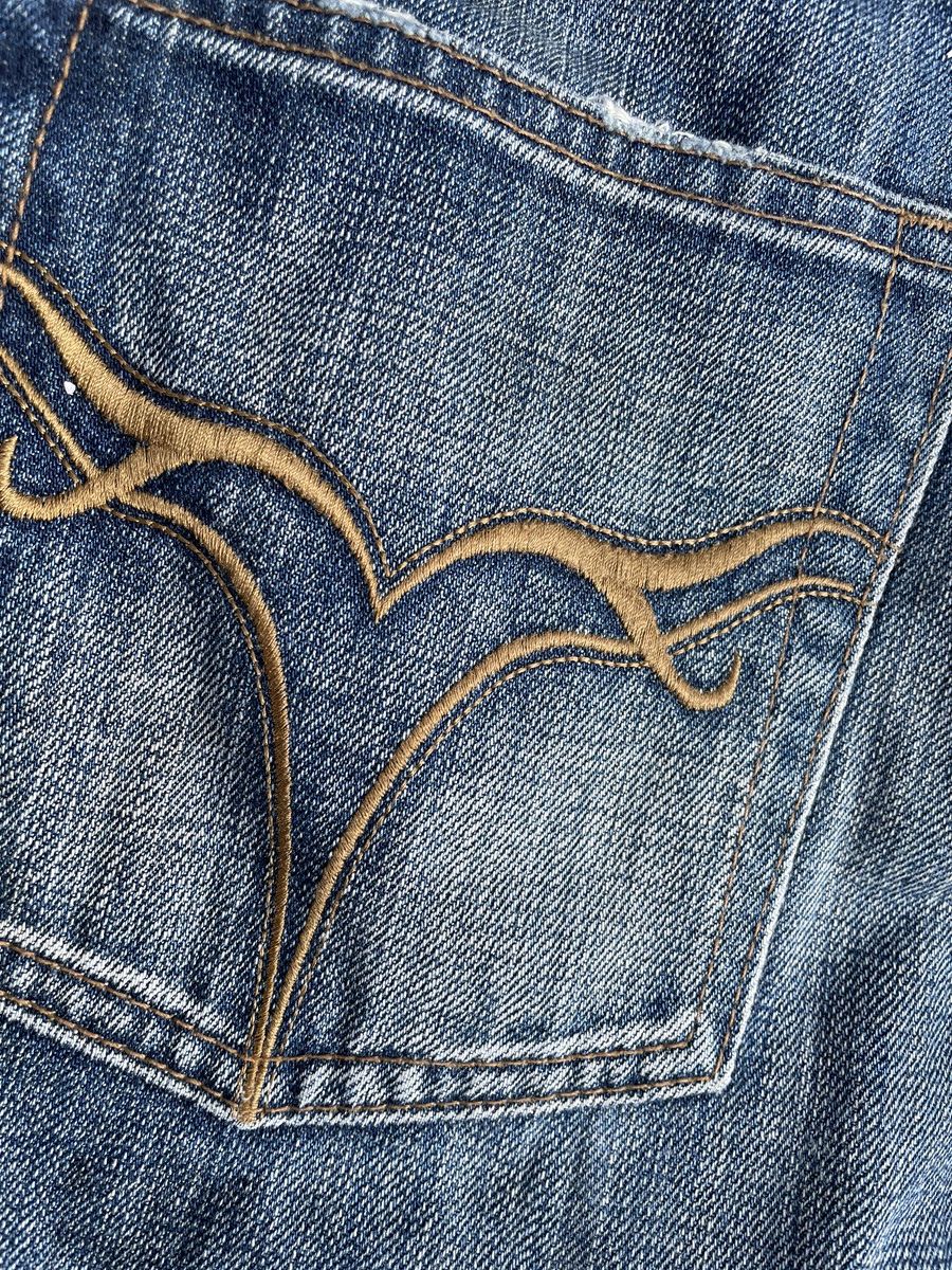 If Six Was Nine 2000s Jackrose Distressed Dirty Jeans Vkei Japanese archive Size US 30 / EU 46 - 7 Thumbnail