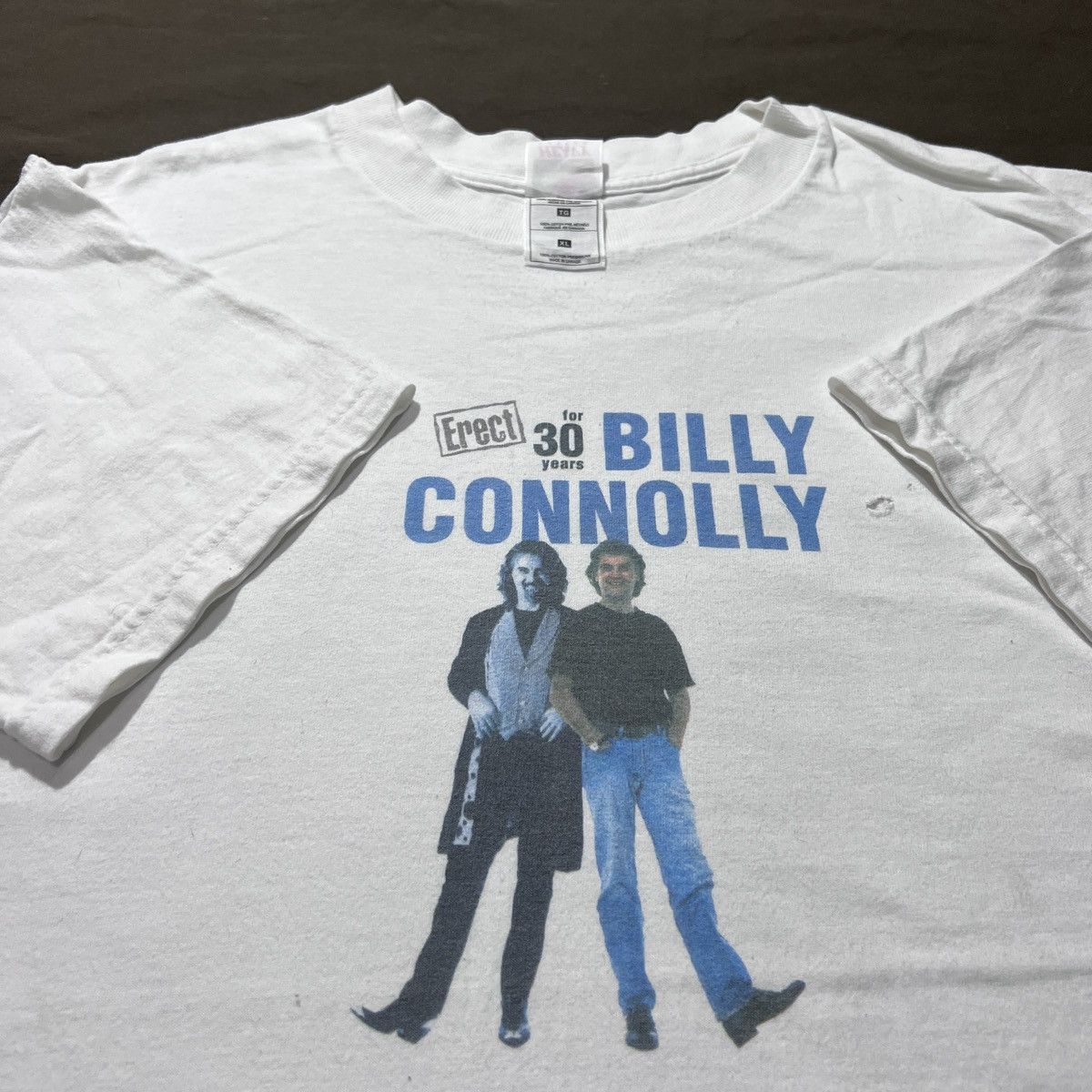 Band Tees Vintage Billy Connolly Promo Tee XL musical Scottish comedy Size US XL / EU 56 / 4 - 1 Thumbnail